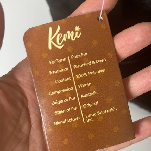 Kemi Bella Short Suede Faux Fur Boots Size 6 - Picture 7 of 11